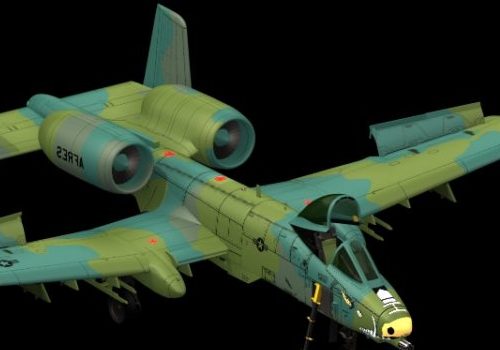 A-10 Thunderbolt Attack Aircraft
