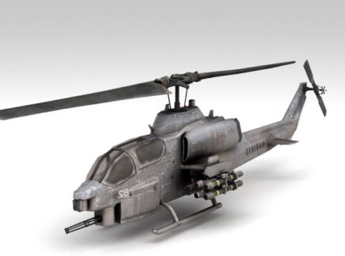 Military Ah1w Supercobra Helicopter