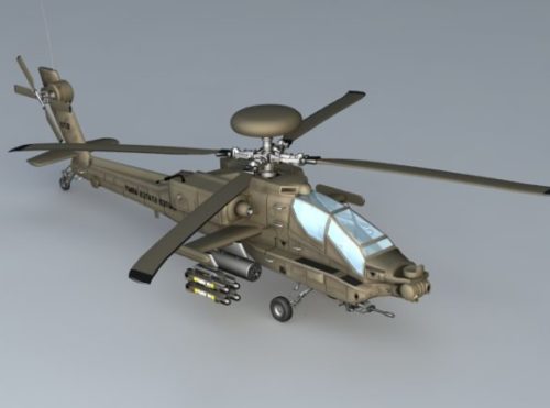 Army Ah-64 Apache Helicopter
