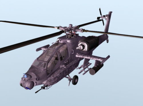 Ah64 Apache Army Helicopter