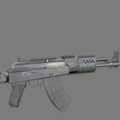 Russian Ak-74 Gun Assault Rifle