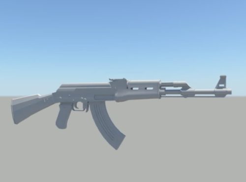 Weapon Ak Assault Rifle Gun