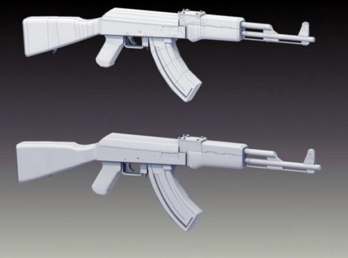 Weapon Ak47 Assault Rifle