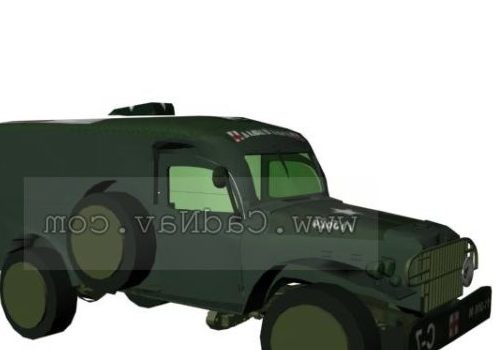 Military Ambwc54 Field Ambulance