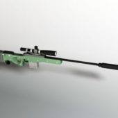 Military Awp Sniper Gun