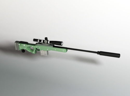 Military Awp Sniper Gun