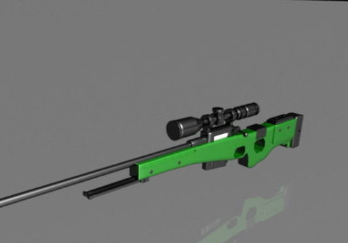 Weapon Awp Sniper Rifle Gun
