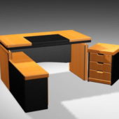 Wood Executive Desk