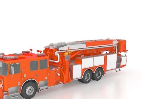 Aerial Apparatus Fire Truck Vehicle