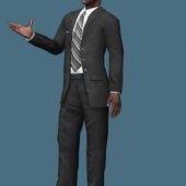 African Businessman Rigged | Characters