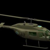 Military Ab-206 Jetranger Helicopter
