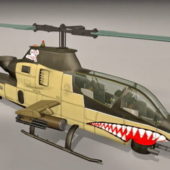 Military Ah Cobra Helicopter