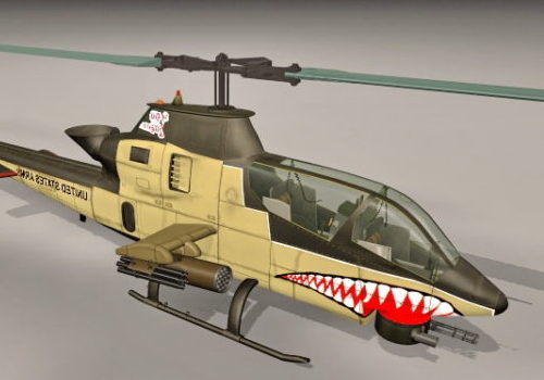 Military Ah Cobra Helicopter