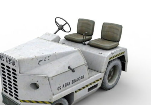 Airport Vehicle Baggage Towing Tractor