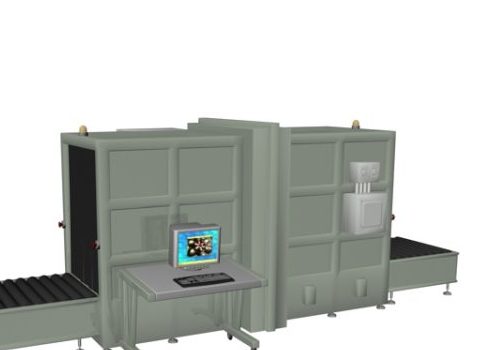Airport Machine Cargo Scanning Facilities