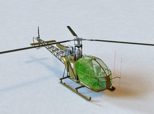 Alouette Attack Helicopter
