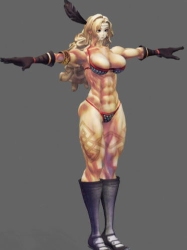 Character Female Amazon Warrior