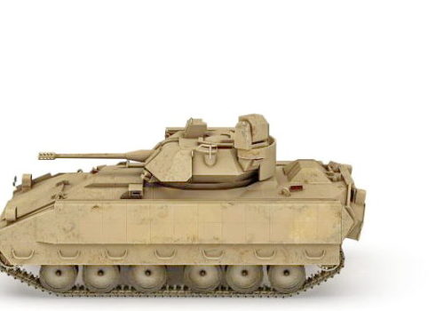 Military Tank Bradley Fighting Vehicle