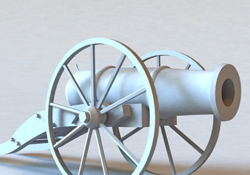 American Civil War Cannon Weapon