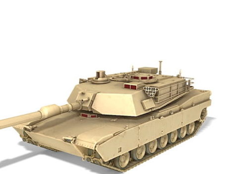 Military Tank M1 Abrams