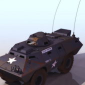 Military American Light Armored Vehicle