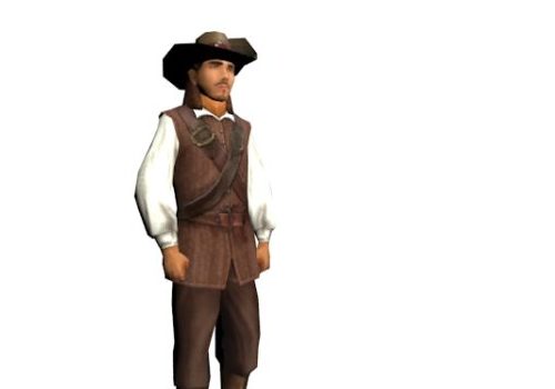 Young Cowboy Character Characters