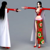 Ancient Asian Woman Character