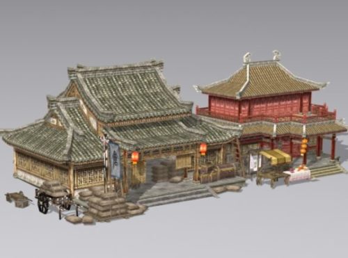Ancient Architecture Buildings Chinese Style