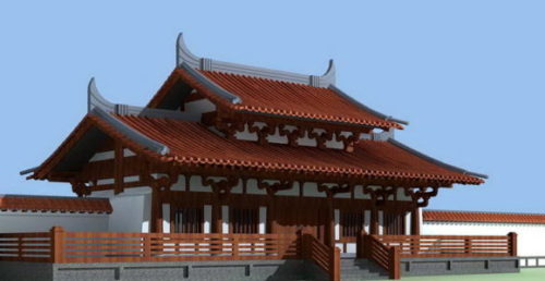 Chinese Ancient Architecture Temple