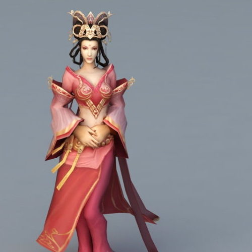 Ancient Character Chinese Beauty Rigged