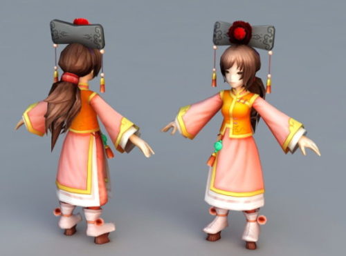 Ancient Character Chinese Princess
