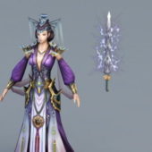 Ancient Chinese Swordswoman Character