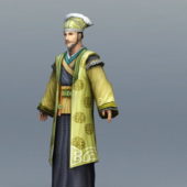 Ancient Character Chinese Trader Man