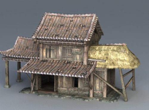Chinese Vintage Wooden House
