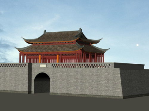 Chinese Ancient City Gate