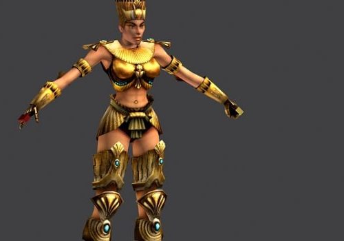Ancient Egypt Female Rigged | Characters