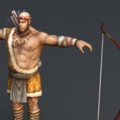 Ancient Hunter Game Character