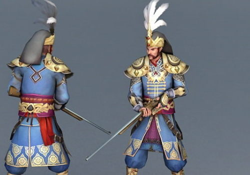 Character Ancient Korean Soldier