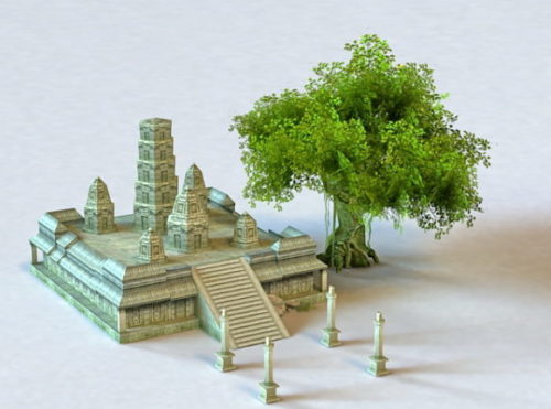 Ancient Architecture Temple Altar Ruins
