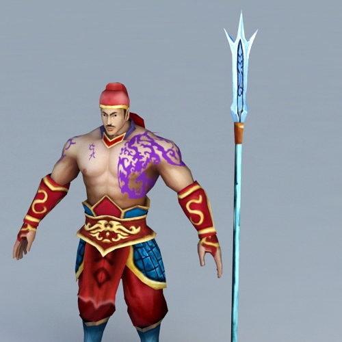 Ancient Warrior Game Character