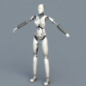 Character Female Robot