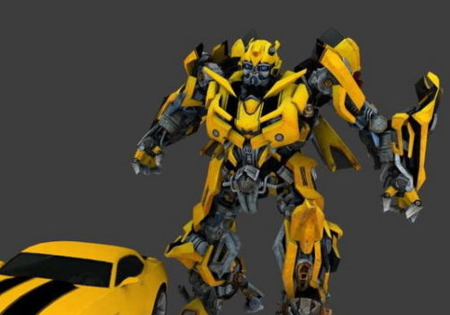 Bumblebee Animated Transformer Robot | Characters