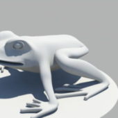 Animated Frog Jumping Animal