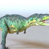 Animated Green Dinosaur | Animals