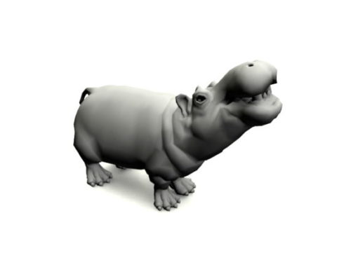 Animated Hippo Rig