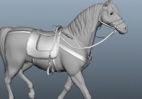 Horse Running Animated