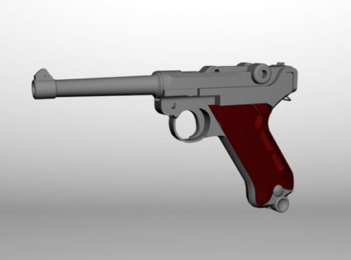 Luger Pistol Gun