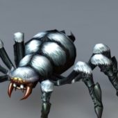 Animated Spider Monster Character