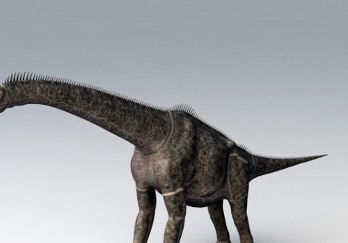 Animated Tanystropheus Dinosaur