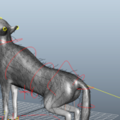 Animated Wolf Animal